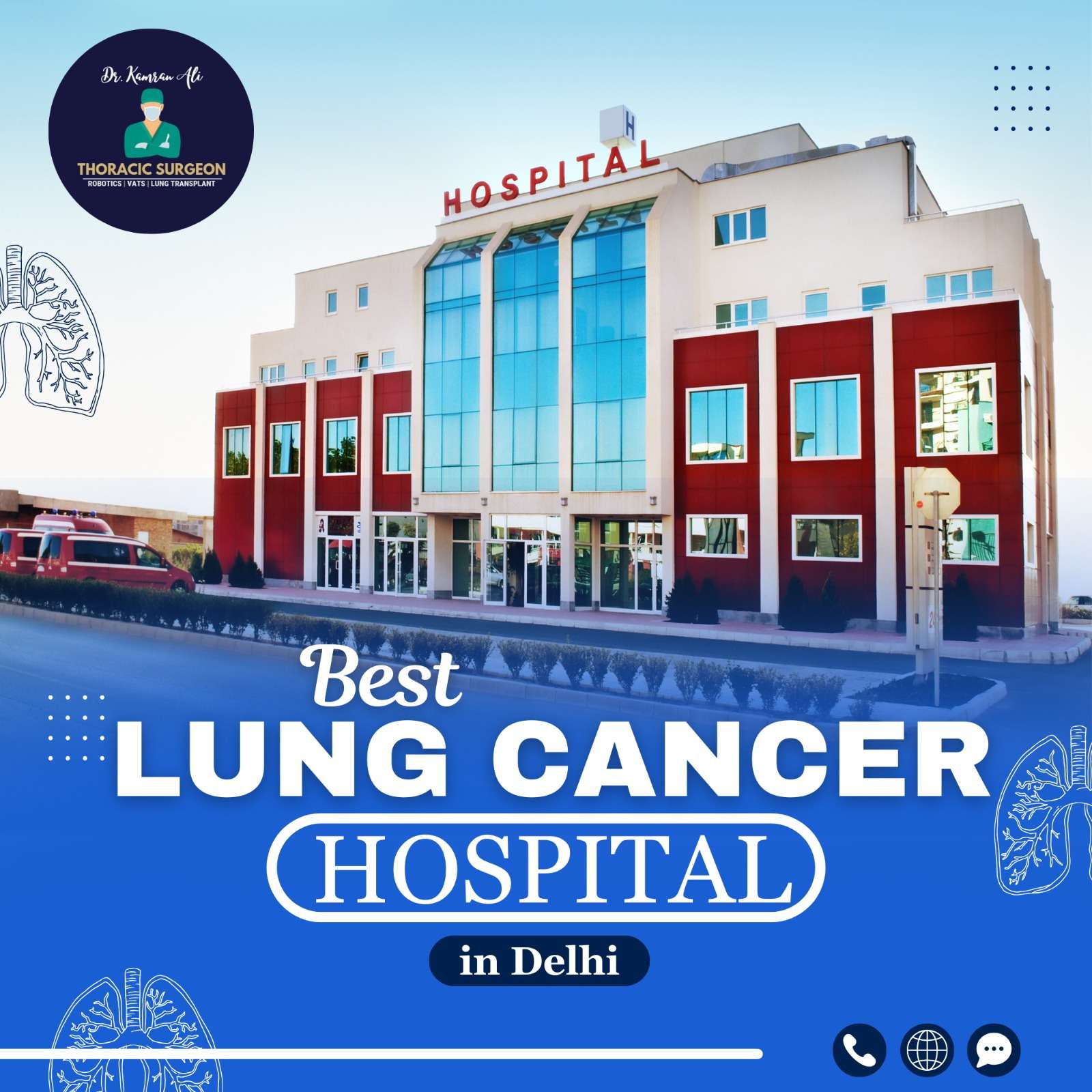 Best Lung Cancer Hospital in Delhi - Dr Kamran Ali